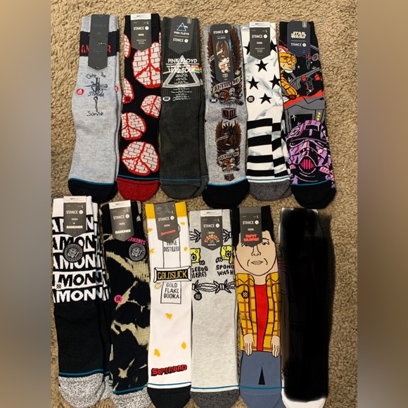 Stance Socks Mens Sz L $17 per Pair